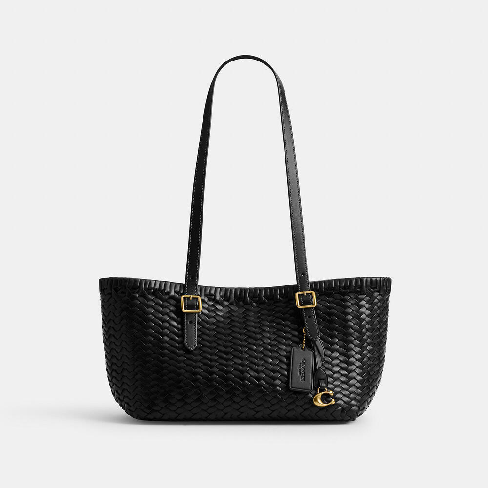 Woven Swing Tote Bag